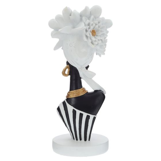 Фигурка декоративная "Африканка", L12 W11 H31 см