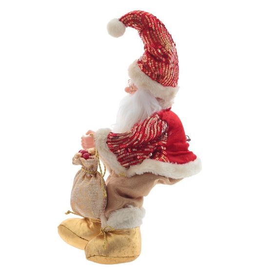 Дед Мороз (муз ,  движ), L18 W18 H46 см