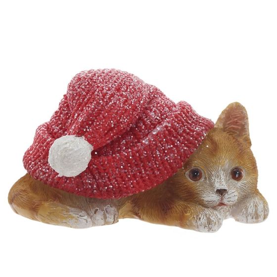 Фигурка декоративная &quot;Котенок&quot;, L10 W6,5 H5,5 см, 2в.