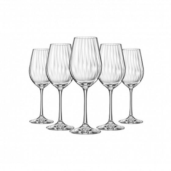 Набор бокалов для вина WATERFALL 6шт 350мл