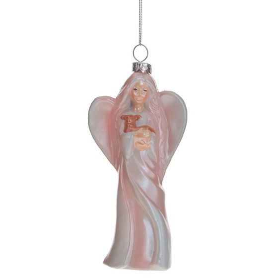 Украшение новогоднее &quot;Ангел&quot;, L7 W4 H14,5 см, 2в.