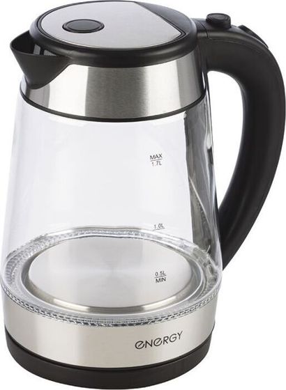 Чайник электрический Energy E-254 1,7л 2200Вт черный