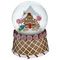 Фигурка декор в стекл шаре &quot;Домик&quot; (подсвет,муз,вьюга, 3хААА н/п), D10см, L11W11H15 см