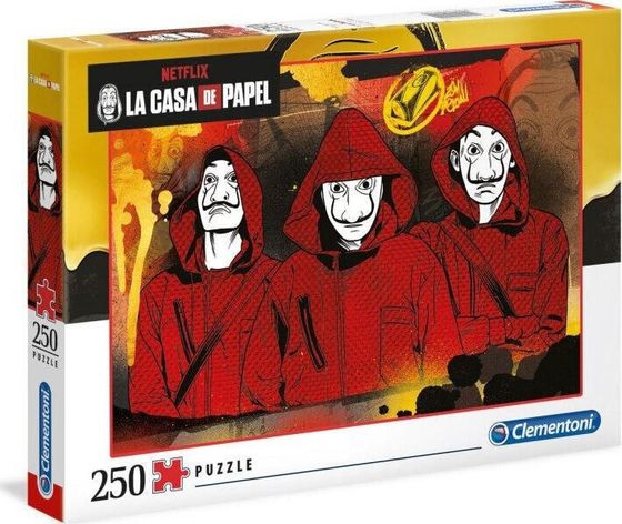 Clementoni Puzzle 250 Netflix La Casa de Papel