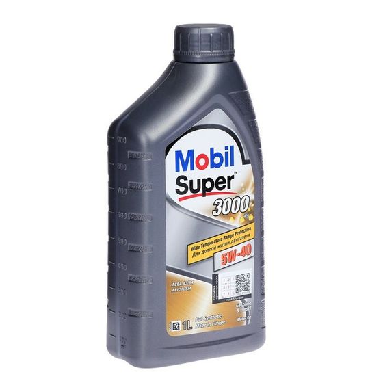 Масло моторное Mobil SUPER 3000 X1 5w-40, 1 л синтетика