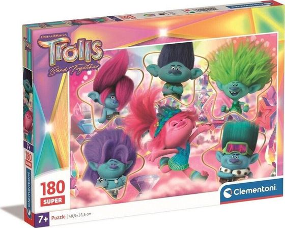 Головоломка Clementoni CLE 180 Brilliant Trolls 3 29069