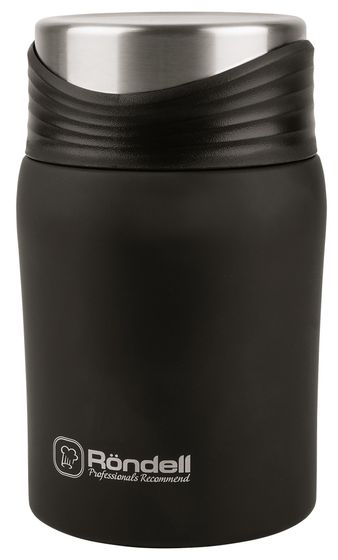 Термос для еды Rondell Walzer RDS-1303 (BK) черный 0.7л