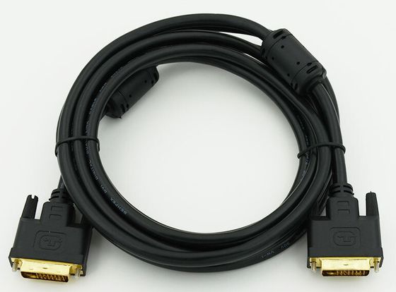 Кабель DVI-D (m) DVI-D (m) 1.8м феррит.кольца черный