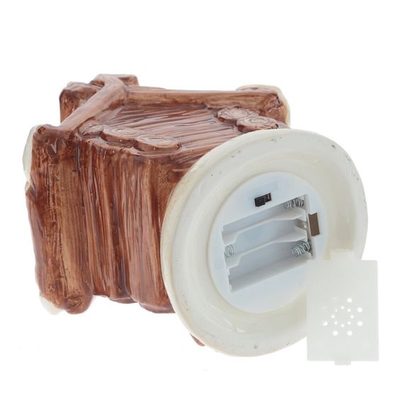 Фигурка декоративная &quot;Избушка&quot; с подсветкой (3xAAA), L15 W11 H17 см