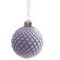 Украшение новогоднее &quot;Шар&quot;, L6 W6 H8 см, 4в.