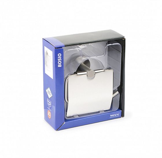 Держатель туалетной бумаги с крышкой BOSIO