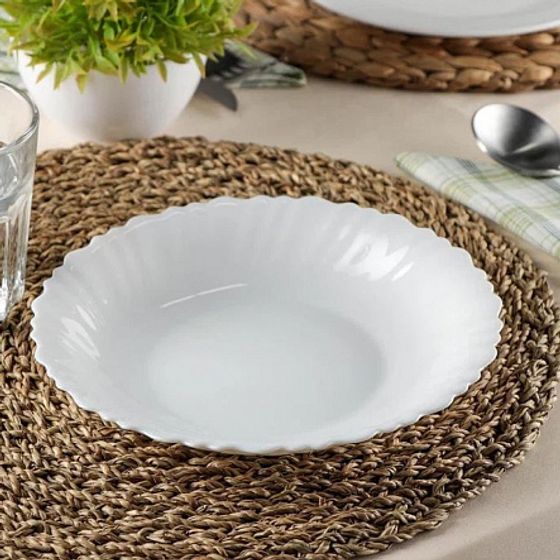 Тарелка суповая ФЭСТОН 21см (perfo box)