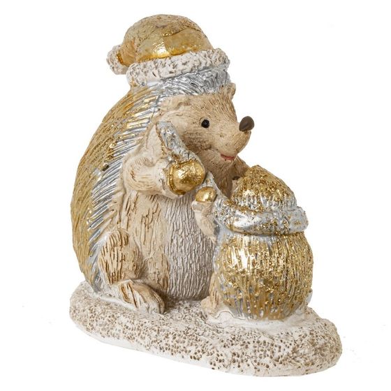 Фигурка декоративная &quot;Ёжики&quot;, L9 W5,5 H8,5 см