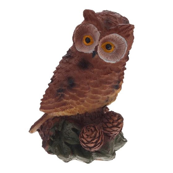 Фигурка декоративная &quot;Сова&quot;, Д6,5 Ш5 В9,5 см, 2в.