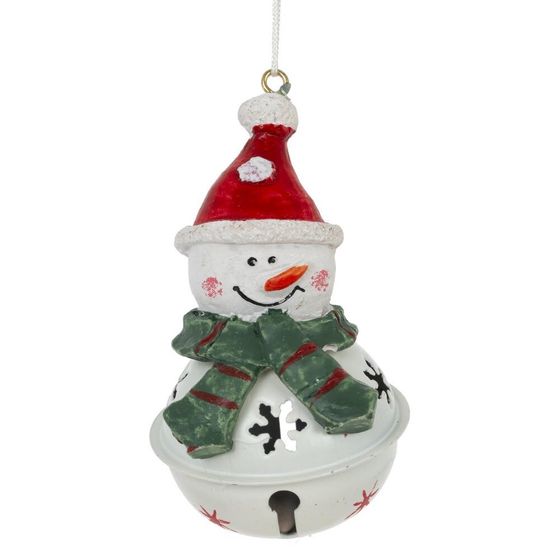 Изделие декоративное подвесное &quot;Бубенчик&quot;, L5 W5 H8,5 см, 3в.