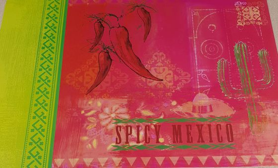 !Салфетка на стол &quot;Mexico&quot; 4 штуки,  29/41 см.