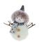 Изделие декоративное подвесное &quot;Снеговик&quot;, L11,5 W6 H13 см, 2в.