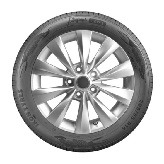 Шина летняя Ikon Tyres Autograph Eco 3 185/65 R14 86H