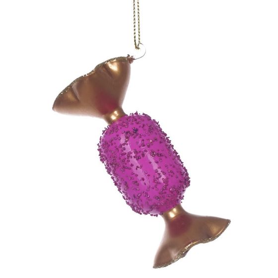 Украшение новогоднее "Конфета", L3,5 W3,5 H9 см