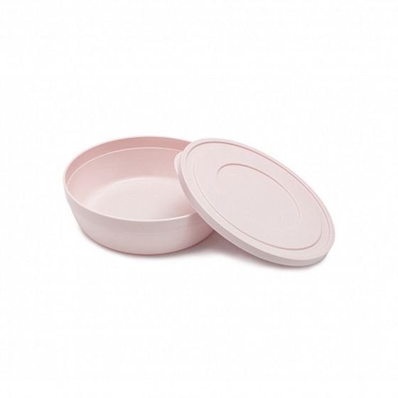 Салатник SANDY розовый 4л 28.5см низкий с крышкой