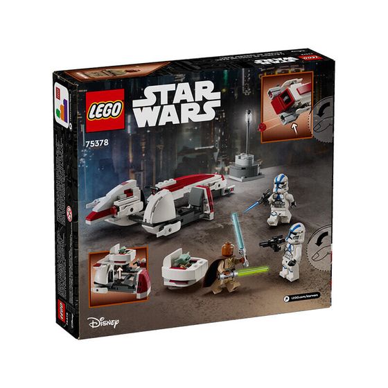 LEGO Star Wars Collection BARC Летающий мотоцикл Большой побег строительные блоки 221 шт 75378