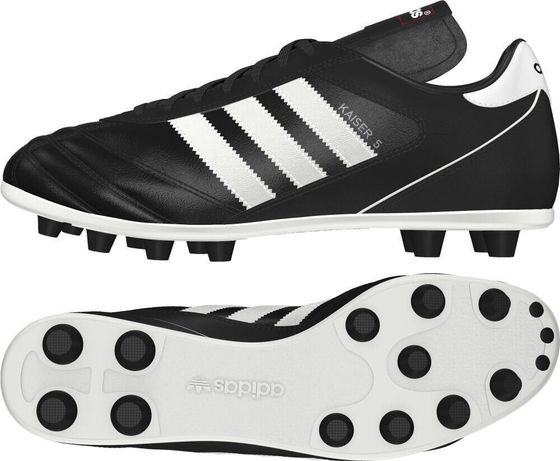 Футбольные бутсы Adidas Kaiser 5 League черные размер 40 (033201)