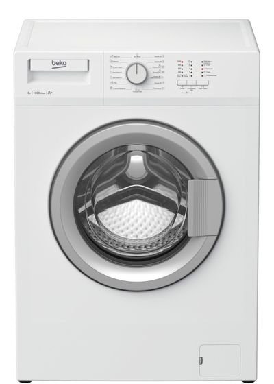 Стиральная машина Beko WDN635P1BSW белый 6кг 1000об/мин узкая