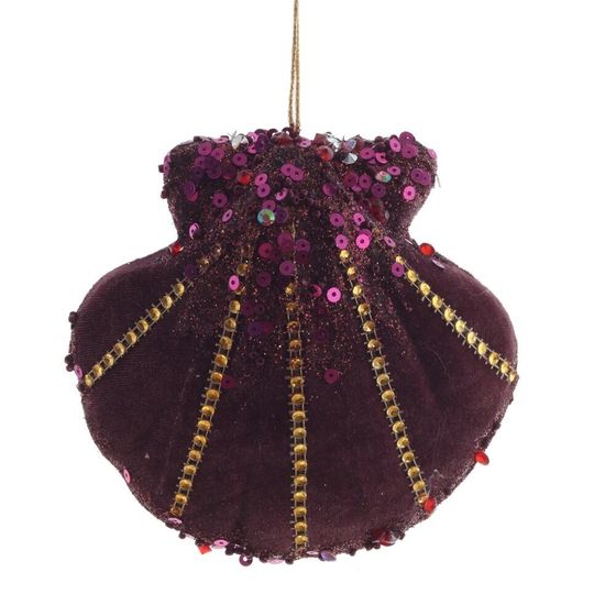 Изделие декоративное подвесное &quot;Ракушка&quot;, L13 W4 H12,5 см, 3в.