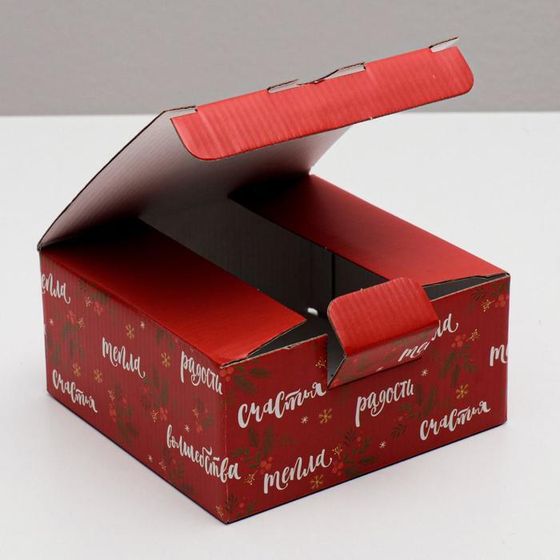 !09 Складная коробка (набор 2 штуки) «Волшебство», 15 × 15 × 7 см.