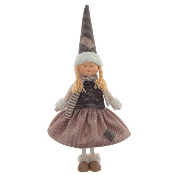 Игрушка набивная &quot;Девочка&quot;, L17 W9 H37 см, 2в.