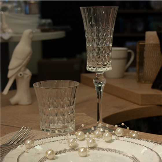 Набор бокалов для шампанского ЛЕДИ ДАЙМОНД 2шт 150мл