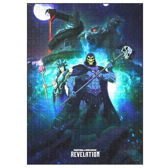 MASTERS OF THE UNIVERSE Revelation Skeletor And Evil Lyn Puzzle 1000 pieces