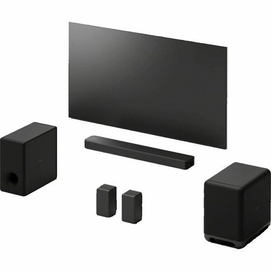 Саундбар 3.1 Sony HT-S2000 100Вт+250Вт черный
