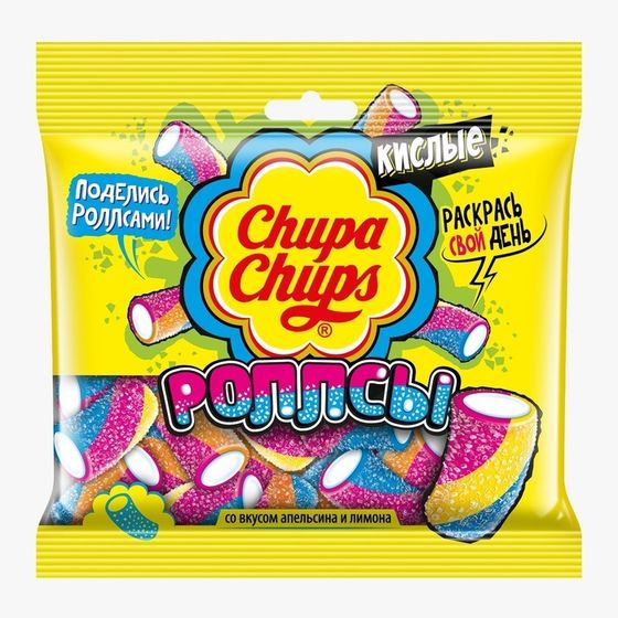 Мармелад Chupa-Chups «РОЛЛСЫ», кислые, 150 г