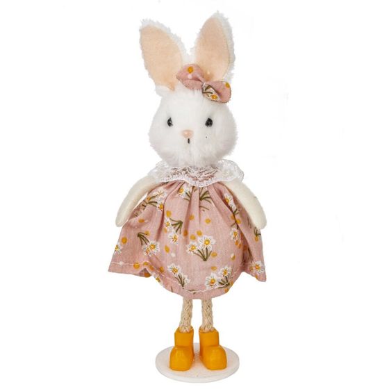 Фигурка декоративная &quot;Зайка&quot; (блок 12шт), L5 W3 H15 см, 3в.