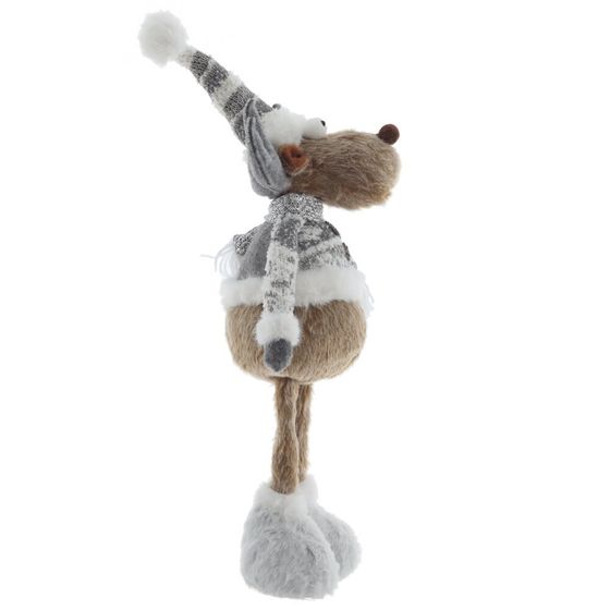 Игрушка набивная &quot;Олень&quot;, L18 W18 H55/44 см