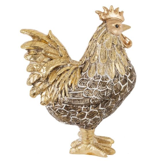 Фигурка декоративная &quot;Петух/Курица&quot;, L7 W13 H16 см, 2в.
