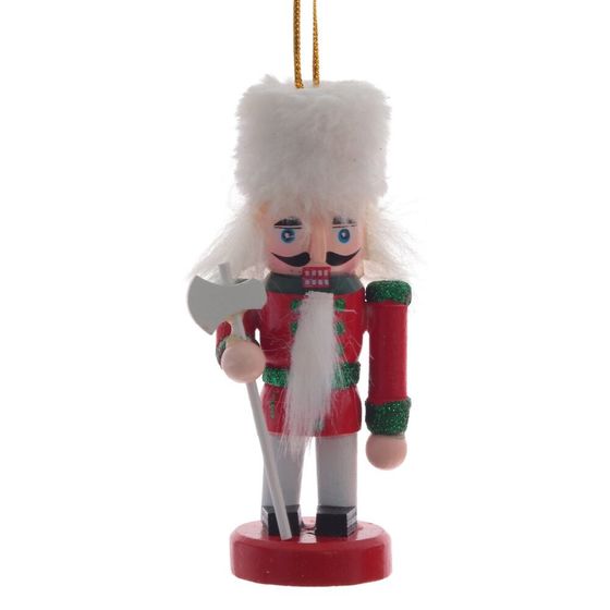 Набор из 4шт Украшение новогоднее &quot;Щелкунчик&quot;, L17,5 W4 H10,5 см