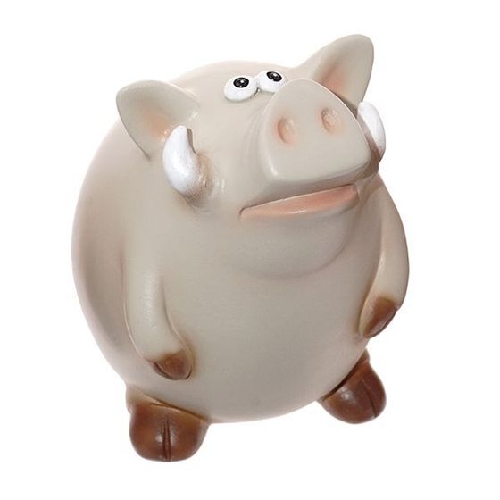 Фигурка декоративная &quot;Свинка&quot;, Д8,5 Ш7 В9,5 см, 3в