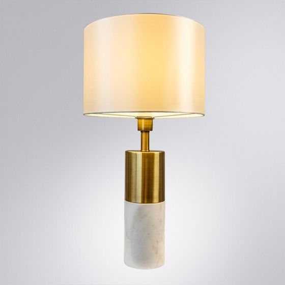 Декоративная настольная лампа Arte Lamp Tianyi A5054LT-1PB, E27, 60 Вт, 36х36х67 см, медный, серый