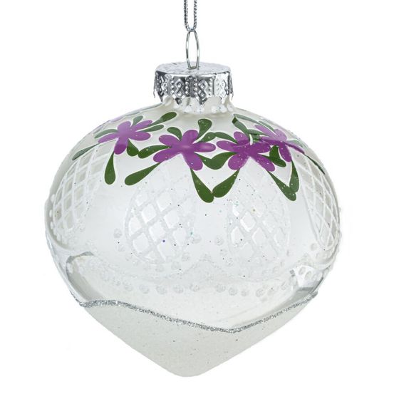 Набор из 12шт Украшение новогоднее &quot;Шар&quot;, D 8 см, L34 W25 H9 см