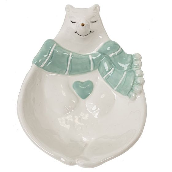 Салатник &quot;Белый медведь&quot;, 80 мл, L15 W11,5 H4,5 см