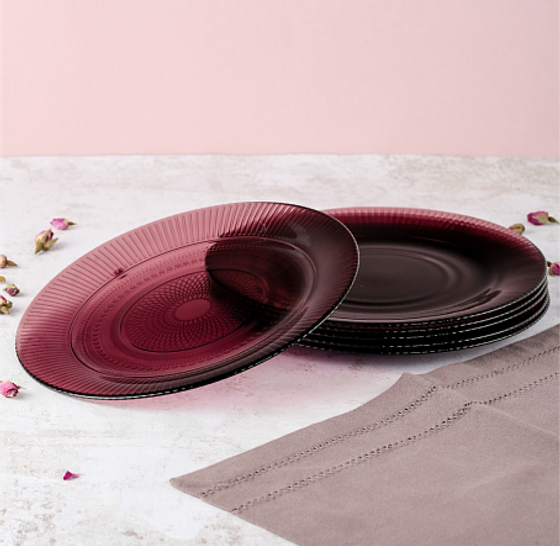 Тарелка обеденная ЛУИЗ ЛИЛАК 25см