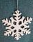 !09 НАБОР 3 ШТУКИ - Елочное украшение &quot;Classic white&quot; снежинка 10 см.