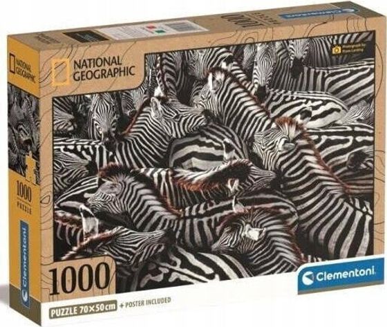 Clementoni Puzzle 1000 elementów Compact National Geographic