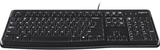 Клавиатура Logitech K120 проводная черный (920-002508)