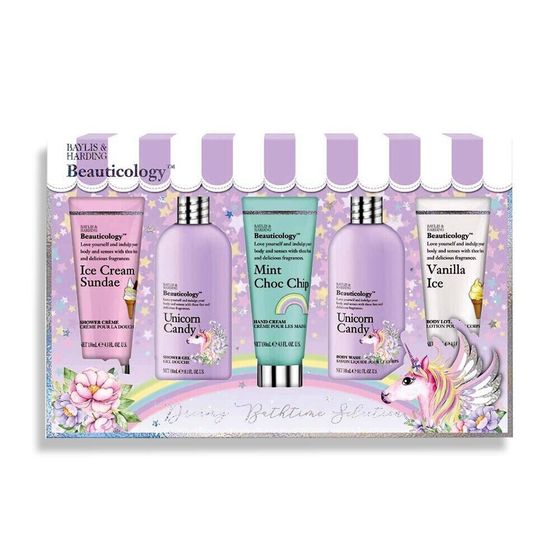 Косметический набор унисекс Baylis &amp; Harding Beautycology Unicorn (5 pcs)