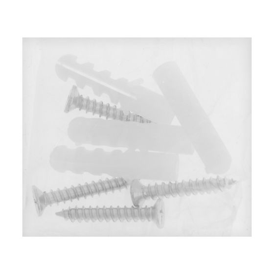 !09 Набор из 8 штук - Зеркалодержатель ТУНДРА LIGHT, d=17 мм, без сверления, цвет золото, пластик