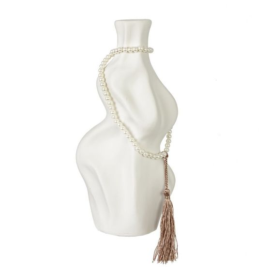 Ваза с ожерельем, 550 мл, L10,5 W7,5 H23,5 см