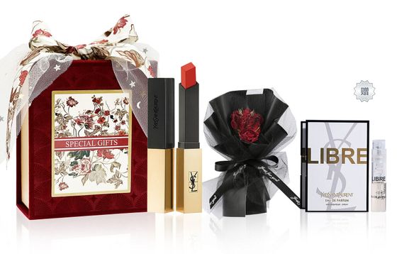 SAINT LAURENT Little Gold Bar Lipstick Makeup Sets Women&#39;s